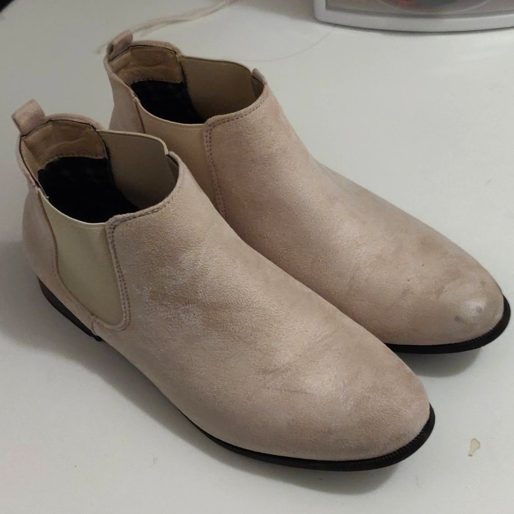 Tan Boots, Size 8